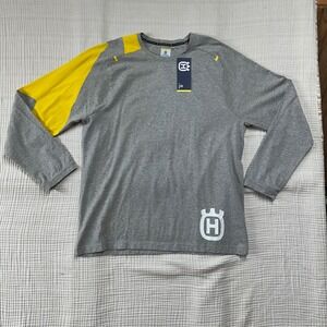 NWT Husqvarna Motorcycles Technical Apparel Inventor Long Sleeve Tee Shirt XL